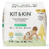 Kit & Kin Disposable Nappies - Junior Size 5 - Pack of 28