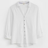 White Stuff Annie Jersey Shirt - White