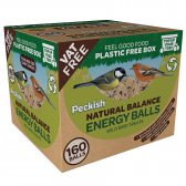 Peckish Natural Balance Energy Balls - Box of 160