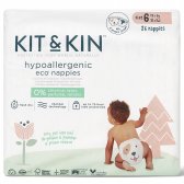Kit & Kin Disposable Nappies - Extra Large - Size 6 - Pack of 26