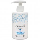 Organii Fresh Foam Bath & Shampoo - 250ml
