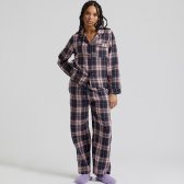 Komodo Womens Jim Jam Pyjama Set - Dusty Mauve