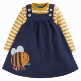 Frugi All the Things I Love Switch Pippa Pinafore Outfit