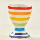 Hand Painted New Rainbow Egg Cup