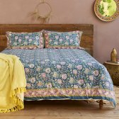 Malli Blockprint Duvet Cover Set - King