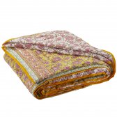 Block Printed Urchfont Quilt - 220 x 270cm