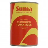 Pack of 4 Suma Organic Chopped Tomatoes - 400g
