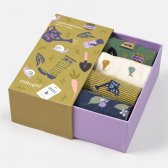 Thought Autumn Harvest Organic Cotton Socks Gift Box - UK 4-7 - 4 Pairs