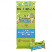 Buttermilk Mini Peanut Nougat Choc Bars - 5 x 25g