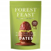Forest Feast Pistachio Crisp Milk Chocolate Dates - 120g