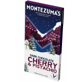 Montezuma's Dark Chocolate Cherry and Pistachio Bar - 90g