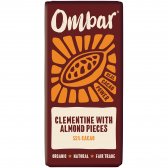 Ombar Clementine & Almond Chocolate Bar - 70g