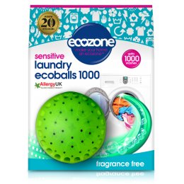 Ecozone Laundry Ecoballs - Sensitive - 1000 Washes
