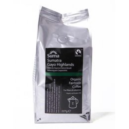Suma Fair Trade Sumatra Ground Coffee - 227g