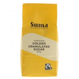 Suma Fairtrade Golden Granulated Sugar - 500g
