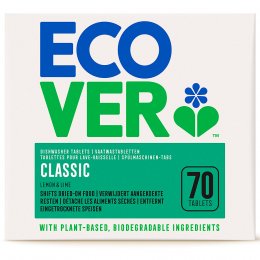 Ecover Classic Dishwasher Tablets - Lemon & Lime - 70 Tabs