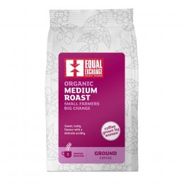 Equal Exchange Organic Medium Roast & Ground Coffee - 200g