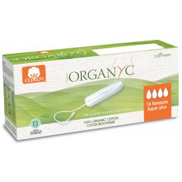 Organyc Tampons - Super Plus - Pack of 16