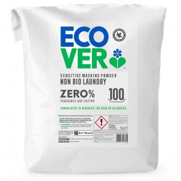 Ecover Zero Sensitive Non-Bio Washing Powder - 7.5kg - 100 Washes