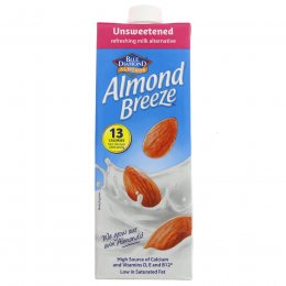 Blue Diamond Almond Breeze Milk Alternative - Unsweetened - 1L