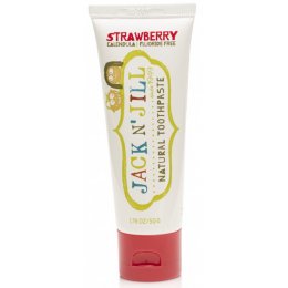 Jack N Jill Fluoride Free Natural Toothpaste - Strawberry - 50g
