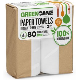 Greencane Bamboo Kitchen Towels - 2 pack