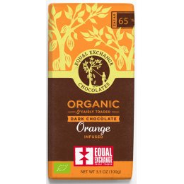 Equal Exchange Organic Orange Dark Chocolate - 100g