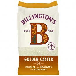 Billingtons Organic Natural Caster Sugar - 500g