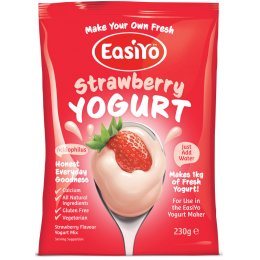 EasiYo Strawberry Yoghurt - 230g