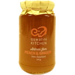 Eswatini Swazi Kitchen Peach & Ginger Jam - 340g