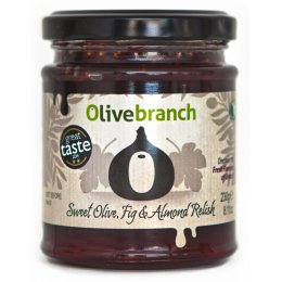 Olive Branch Sweet Olive, Fig & Almond Relish - 230g