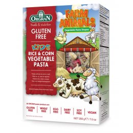 Orgran Rice & Corn Animal Pasta Shapes - 200g