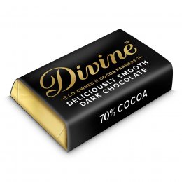 Divine Dark Chocolate Minis - Pack of 100 Mini Bars