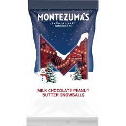 Montezumas Milk Chocolate Peanut Butter Snowballs - 120g