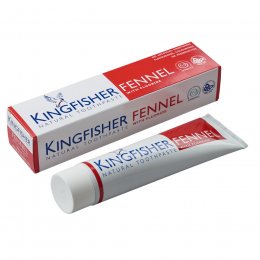Kingfisher Toothpaste with Fluoride - Fennel - 100ml