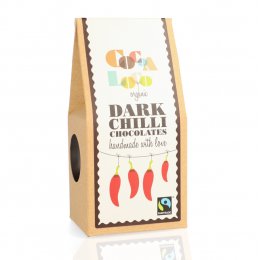 Cocoa Loco Dark Chilli Chocolates - 100g