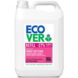 Ecover Sensitive Fabric Softener Refill - Apple Blossom & Almond - 5L - 166 Washes