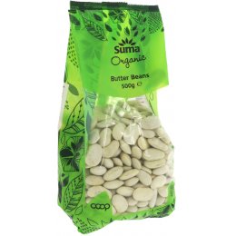 Suma Prepacks Organic Butter Beans - 500g