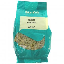 Suma Prepacks Organic Green Lentils - 500g