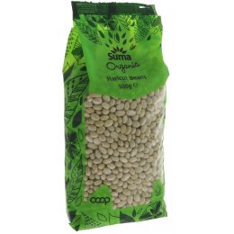 Suma Prepacks Organic Haricot Beans - 500g