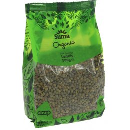Suma Prepacks Organic Dark Speckled Lentils - 500g