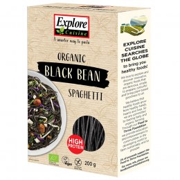 Explore Cuisine Organic Black Bean Spaghetti Pasta - 200g