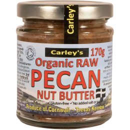 Carleys Organic Raw Pecan Butter - 170g