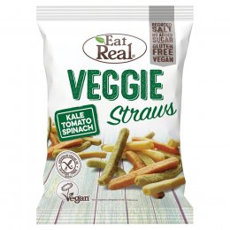 Eat Real Veggie & Kale Gluten Free Straw Crisps - 113g