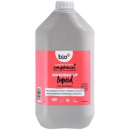 Bio D Concentrated Washing Up Liquid - Pink Grapefruit - 5L