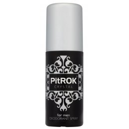 PitRok Crystal Mens Fragranced Deodorant Spray - 100ml