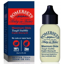 Somersets Tough Stubble Shave Oil - 35ml
