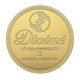 Divine Giant Milk Chocolate Coin - 58g