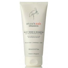 Storksak Organics Baby Wash & Shampoo - 200ml