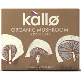 Kallo Mushroom Stock Cubes - 66g